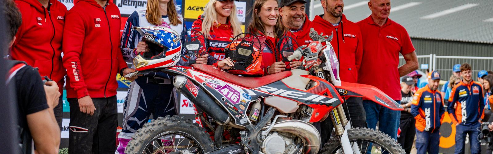 DOUBLE WIN FOR RIEJU FACTORY TEAM AT THE ENDUROGP OF WALES
