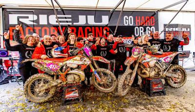 RIEJU CROWNED WORLD CHAMPION AND RUNNER-UP IN ENDUROGP WOMEN’S 2025 WITH RACHEL GUTISH AND ROSIE ROWETT