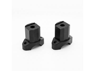Handlebar risers (+20 mm)