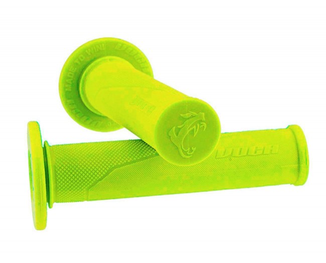 Poignées VOCA Racing Grips Jaune Fluo