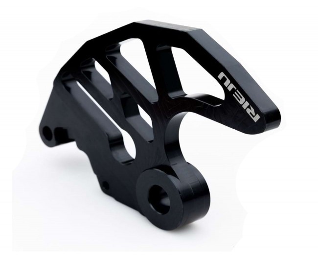 Factory Racing Aluminium Rear Brake Disc Guard Black