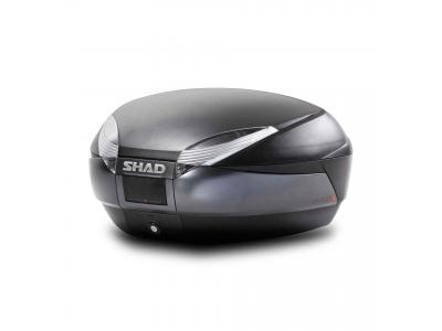 Maleta Top Case SHAD SH48 Negro + Soporte