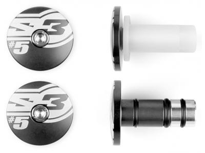 Handlebar End S3 Ø12 mm Black