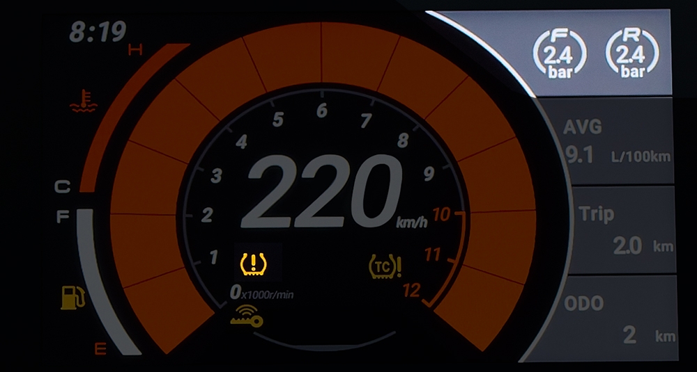 Kontroll tal-pressjoni tat-tajers (TPMS)