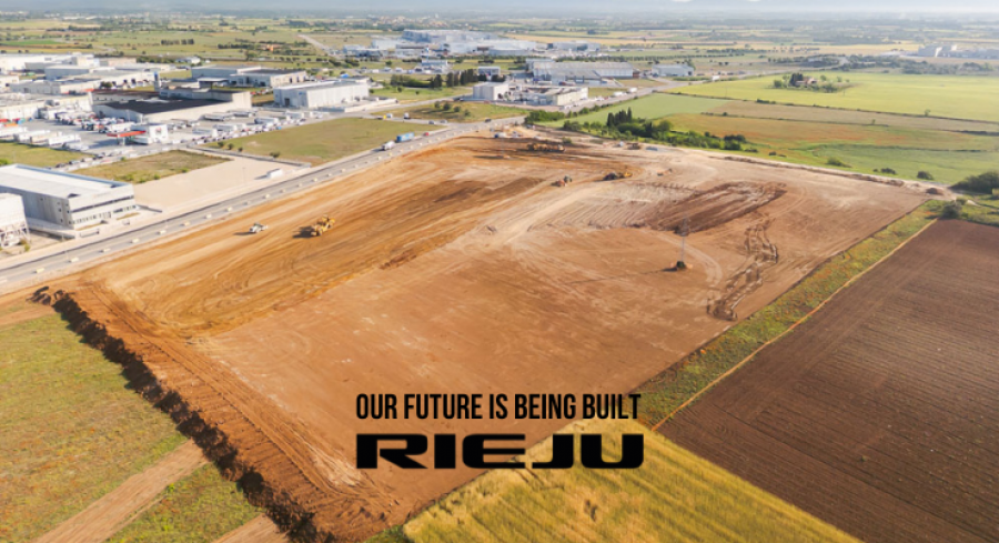 RIEJU begins construction of its new factory in Vilamalla