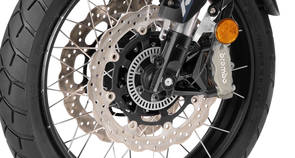 Brembo brakes with switchable Bosch ABS