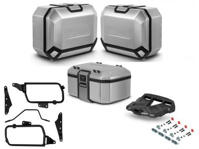 Side Cases Shad TR36 and Top Case Shad TR55 + Supports
