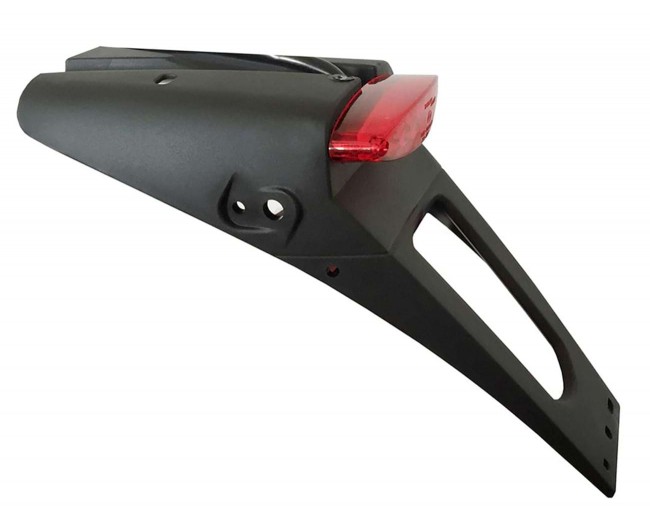 thumbnail image 2 of Polisport LED Taillight & License Plate Holder For Yamaha XT 500/250/600 – Black, E-Marked, Rear 2 of 5