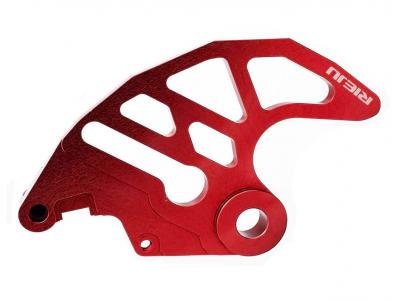 Factory Racing Aluminium Rear Brake Disc Guard Red