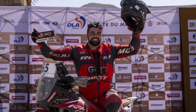 RIEJU completes the Rallye du Maroc with the Rally 307 and August Castellà at the controls