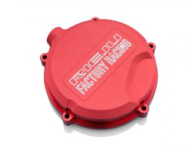 Factory Racing Clutch Cover with Oil Cap Red
