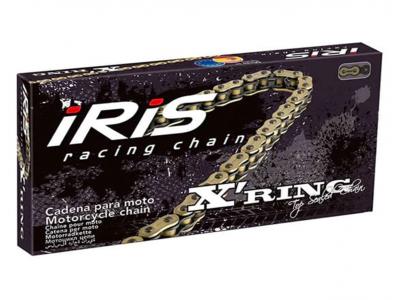 Cadena IRIS X-Ring 520 Reforzada Retenes 112 Pasos