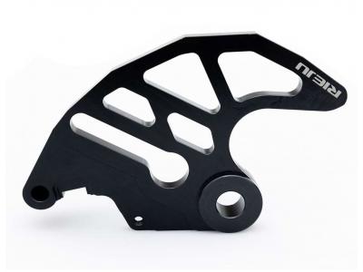 Factory Racing Aluminium Rear Brake Disc Guard Black