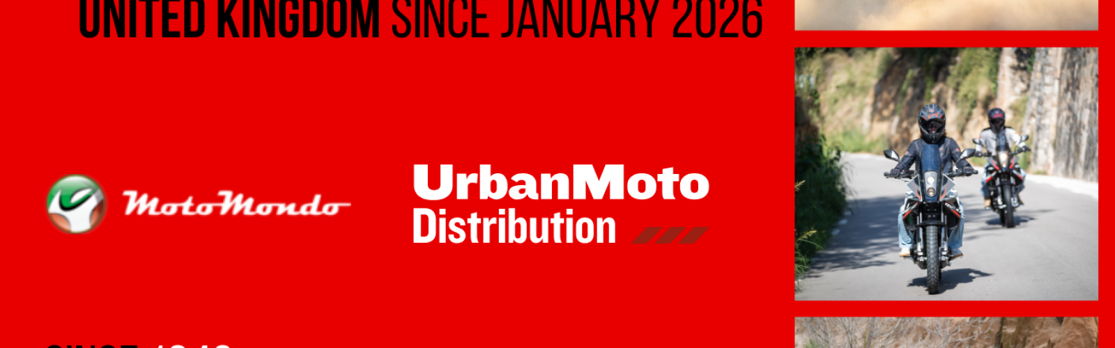 Official RIEJU importers in the United Kingdom since January 2026