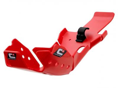 CrossPro DTC Enduro Engine and Link Guard Red