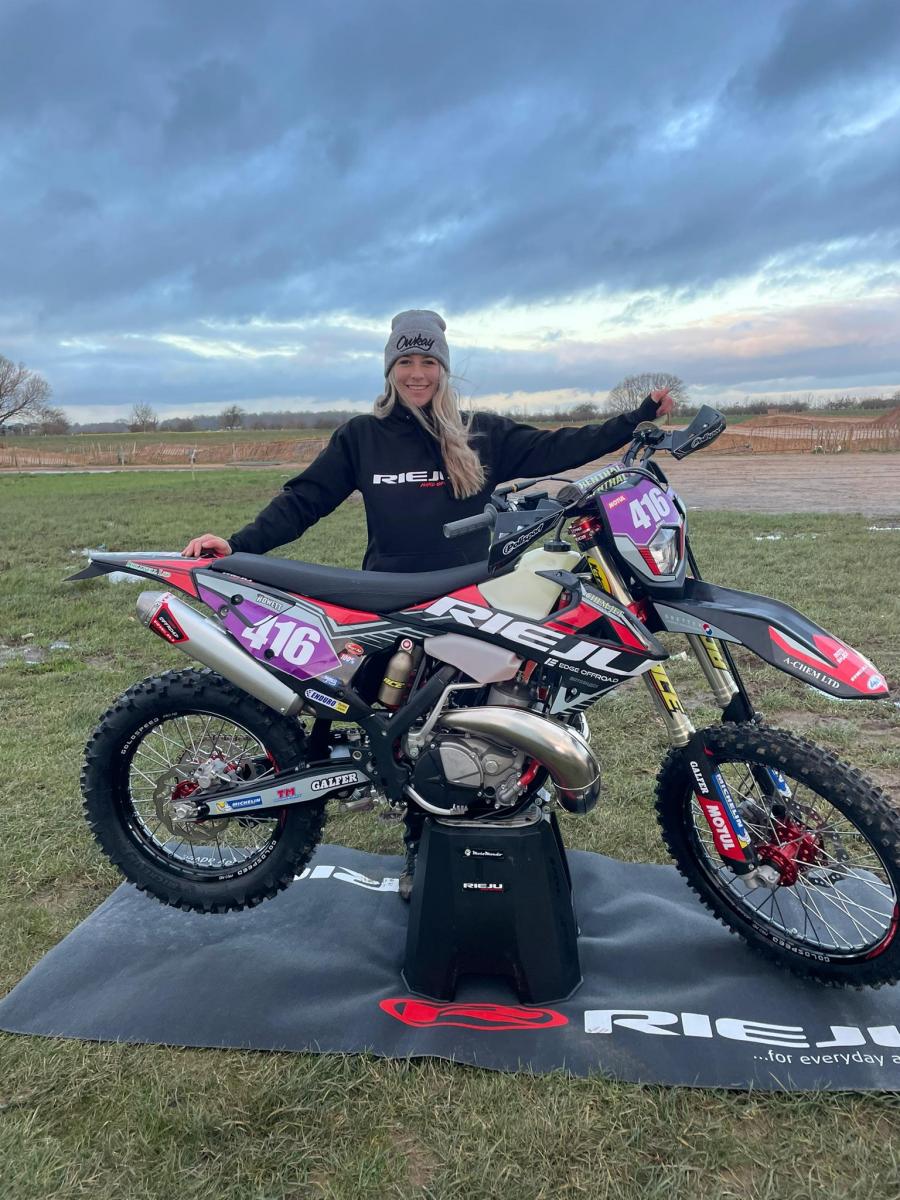 ROSIE ROWETT, JOINS THE RIEJU TEAM FOR 2023