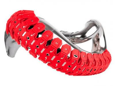 Polisport Armadillo Pipe Guard Red