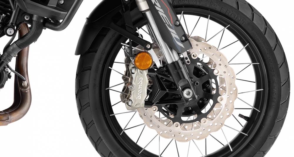 Brembo brakes with disconnectable Bosch ABS