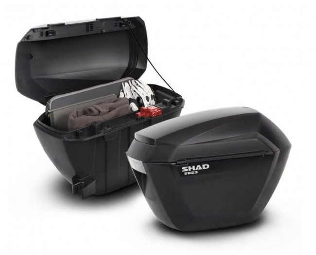 Maletas laterales SHAD SH23 Negras - Rieju