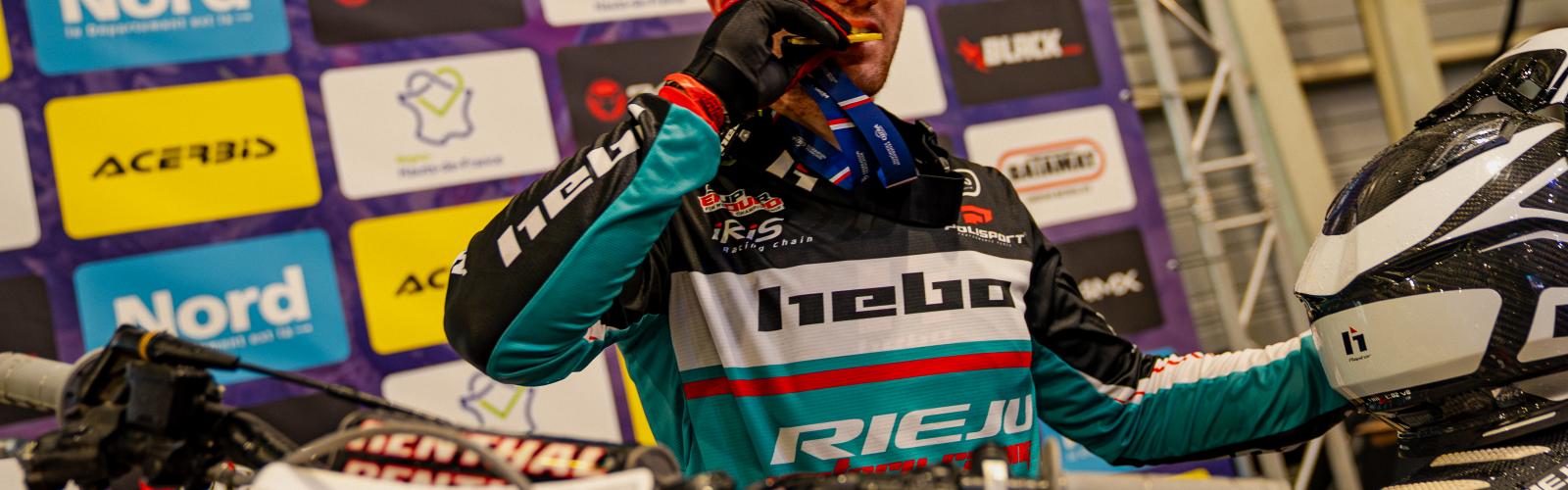 ERIC MIQUEL, FIM SUPERENDURO EUROPEAN CUP CHAMPION WITH RIEJU!