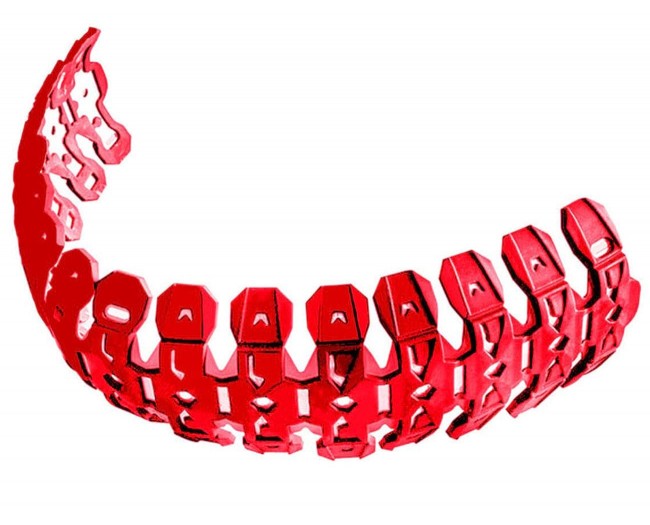 Protecteur Échappement Polisport Armadillo Rouge