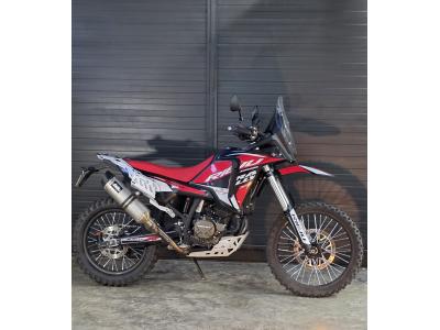 Rear racks for RIEJU 307 Rally panniers