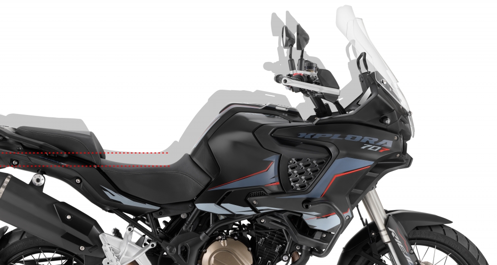 La XPLORA 707 se adapta a ti