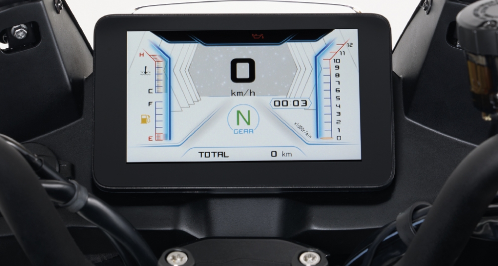 7-inch colour TFT screen with Mirror Link connectivity