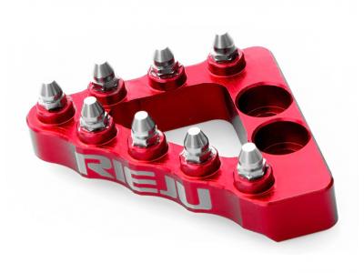 Factory Racing Aluminium Brake Pedal Tip Red