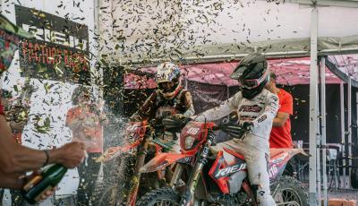 RACHEL GUTISH AND ROSIE ROWETT, 2026 ENDUROGP WOMEN'S WORLD CHAMPION AND RUNNER-UP