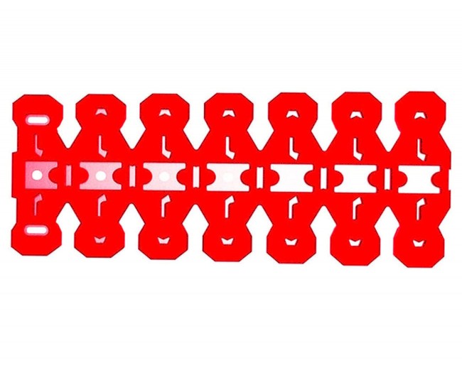 Protecteur Échappement Polisport Armadillo Rouge